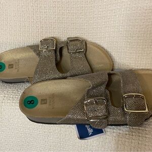 White Mountain Women's Sandals - Gold Glitter